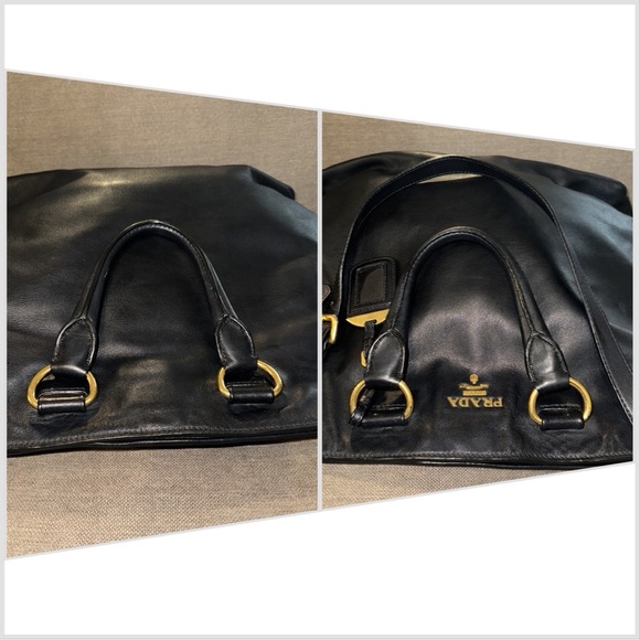 PRADA Soft Calf Tote & Shoulder Bag - Picture 8 of 12
